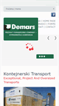 Mobile Screenshot of demars-intl.com